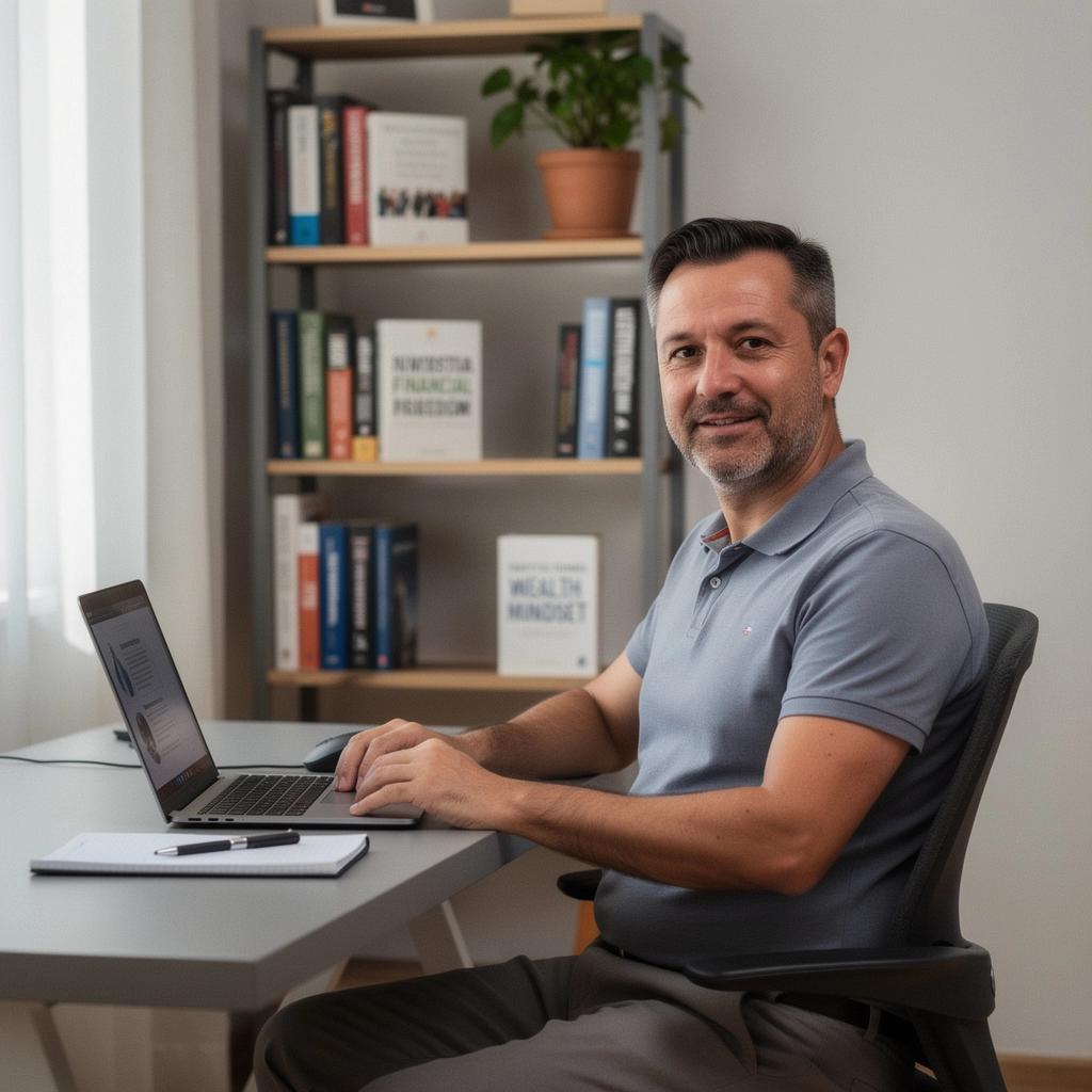 Pénzügyi tervezéshez szükséges eszközök asztalon, jegyzetekkel és számológéppel.